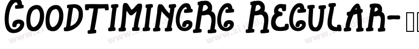 GoodTimingRg Regular字体转换